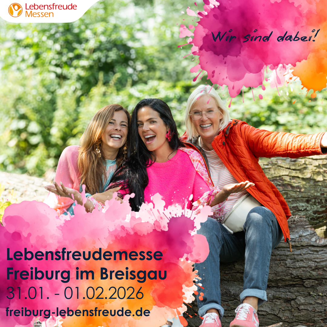 Plakat Lebensfreude Messe