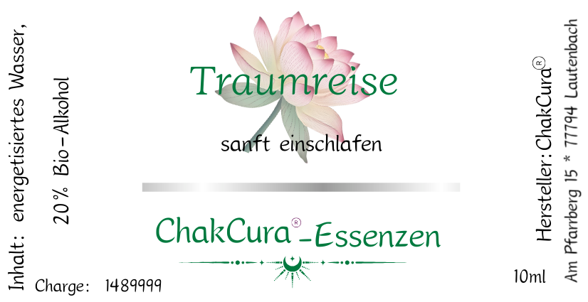 ChakCura-Essenz Traumreise - Sanft einschlafen