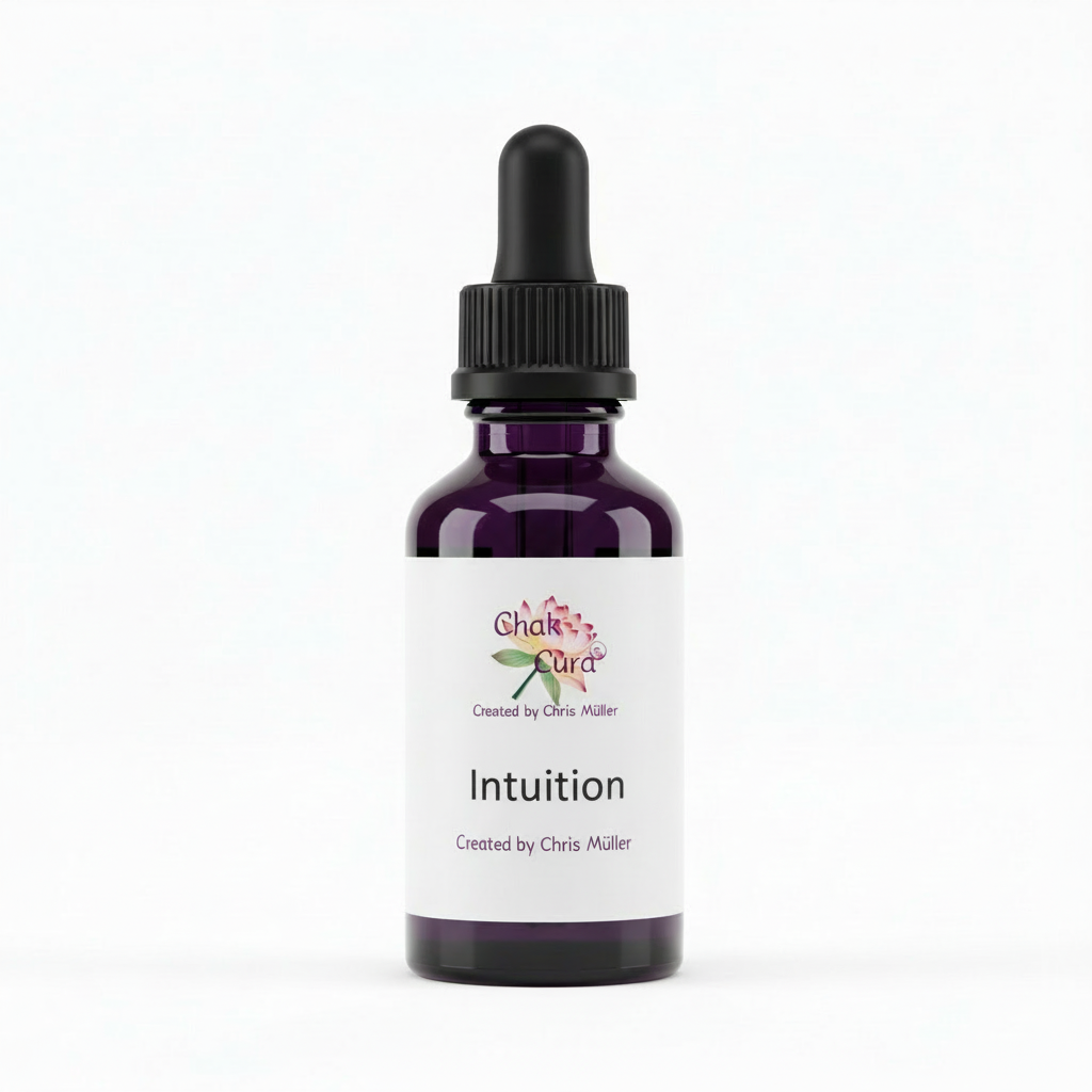 ChakCura-Essenz Intuition – Miron-Violettglas 10ml mit Pipette